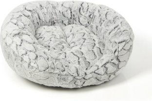 Wallace & Jones Hundebett Heaven L aus Plüsch in Grau – Bild 1 von 3