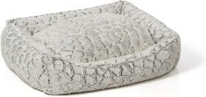 Wallace & Jones Hundebett Manchester-Heaven Plüsch Grau Größe M – Bild 1 von 4