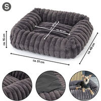 Produktbild von Wallace & Jones Hundebett Mary Grau Cord S