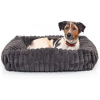 Produktbild von Wallace & Jones Hundebett Mary in Anthrazit Grau aus Cord Grösse M