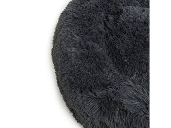 Wallace & Jones Hundebett Sarnia Plüschbett für Hunde Grau Größe M – Bild 1 von 4