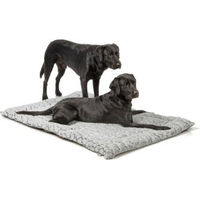 Produktbild von Wallace & Jones Hundedecke gepolsterte Plüsch Wendedecke Snow XXL Grau