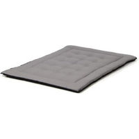 Produktbild von Wallace & Jones Hundematte aus Baumwolle gepolstert XL Schwarz Grau - 130 cm