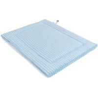 Produktbild von Wallace & Jones Hundematte Cardi Hellblau M aus Cord für Hunde