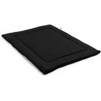 Produktbild von Wallace & Jones Hundematte Cardi Schwarz Cord Größe L