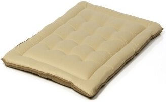 Wallace & Jones Hundematte gepolstert Wendedecke braun beige XL allergikerfreundlich – Bild 1 von 2