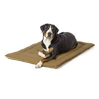 Produktbild von Wallace & Jones Hundematte Wendedecke XL Beige Braun aus Baumwolle für Hunde Mittel bis Groß