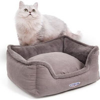 Produktbild von Wallace & Jones Katzenbett Harmony Grau aus Polyester 50 x 15 x 40 cm