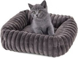 Wallace & Jones Katzenbett Mary Cord Grau S – Bild 1 von 10