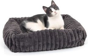 Wallace & Jones Katzenbett Mary in Grau aus Cord Grösse M – Bild 1 von 8