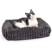 Produktbild von Wallace & Jones Katzenbett Mary in Grau aus Cord Grösse M