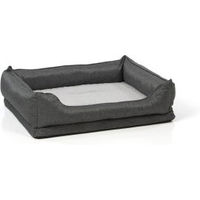 Produktbild von Wallace & Jones Orthopädisches Hundebett mit Memory Foam für Senioren in Grau Größe L