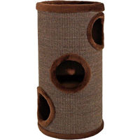 Produktbild von WAN Katzenbaum aus Sisal mit Plüsch-Playball in Braun 50 cm