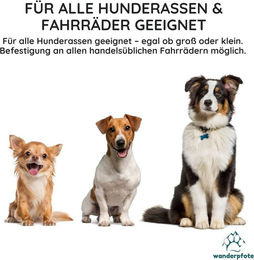 Produktbild von Wanderpfote Joggingleine für Hunde Schwarz