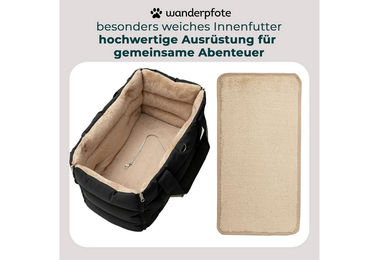 Wanderpfote Transportbox für kleine Hunde und Katzen bis 10kg – Bild 1 von 2