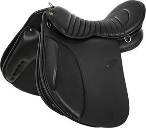 Produktbild von Wanderritt-Sattel Supreme aus Leder in Schwarz 17 Zoll