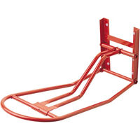 Produktbild von Wandhalterung für englische Sättel von Umbria Equitazione in Rot