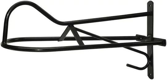 Produktbild von Wandhalterung für Westernsättel von Umbria Equitazione aus Metall in Schwarz