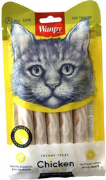 Produktbild von Wanpy Katzenleckerli Paste mit Geflügel 5 Stück