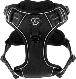 Warenhammer Hundegeschirr Anti Zug reflektierend Schwarz Größe L – Bild 1 von 5