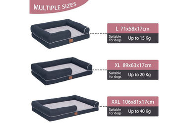 Produktbild von Warenhammer Orthopädisches Hundebett mit Memory Foam für erwachsene Hunde