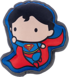 Produktbild von Warner Bros DC Superman Plüschspielzeug für Hunde aus Polyester in Blau und Bunt