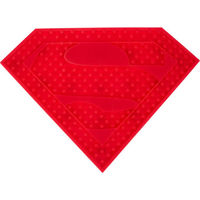Produktbild von Warner Bros DC Superman Schleckmatte aus Silikon Rot Intelligenzspielzeug 18 x 13 x 1 cm