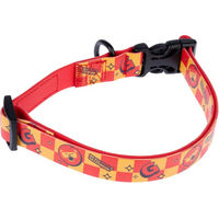 Produktbild von Warner Bros Harry Potter Halsband Gryffindor Biothane wasserabweisend Orange Rot Größe S für kleine Rassen