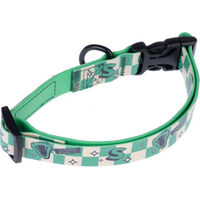 Produktbild von Warner Bros Harry Potter Halsband Slytherin Grün Größe L 35-56 cm wasserabweisend