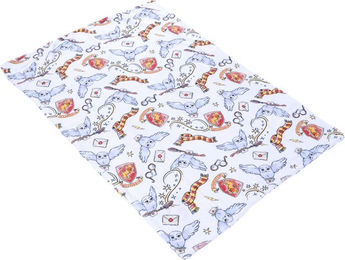 Produktbild von Warner Bros Harry Potter Hedwig Haustierdecke für Hund und Katze aus Polyester Grösse L 100 x 70 cm