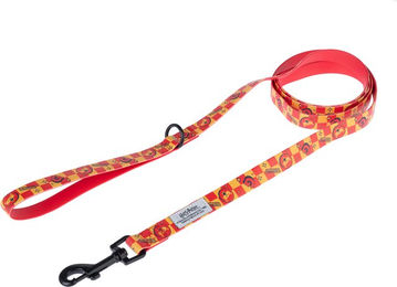 Produktbild von Warner Bros Harry Potter Hundeleine Gryffindor aus Biothane wasserabweisend 200 cm lang