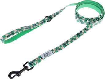 Produktbild von Warner Bros Harry Potter Hundeleine Slytherin aus Biothane wasserabweisend 200 cm lang und 20 mm breit