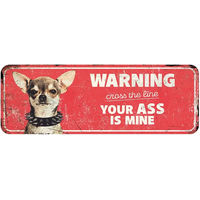 Produktbild von Warnschild Chihuahua D&D Home Mini