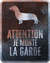 Produktbild von Warnschild Dachshund D&D Home