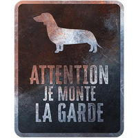 Produktbild von Warnschild Dachshund D&D Home