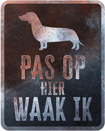 Produktbild von Warnschild Dachshund D&D Home