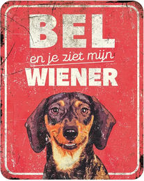 Produktbild von Warnschild Dackel D&D Home