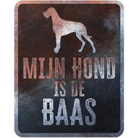 Produktbild von Warnschild Danish Dog Französisch D&D Home