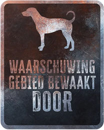 Produktbild von Warnschild Dobermann D&D Home