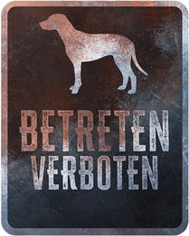 Produktbild von Warnschild Dobermann D&D Home