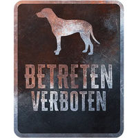 Produktbild von Warnschild Dobermann D&D Home