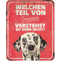 Produktbild von Warnschild Dobermann D&D Home für große Rassen