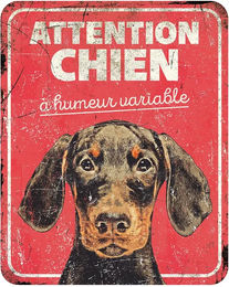 Produktbild von Warnschild Dobermann von D&D Home