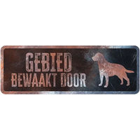 Produktbild von Warnschild Französischer Labrador D&D Home