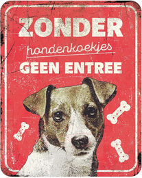 Produktbild von Warnschild Jack Russell Terrier D&D Home