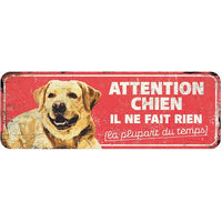 Produktbild von Warnschild Labrador D&D Home