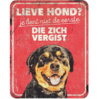 Produktbild von Warnschild Rottweiler D&D Home