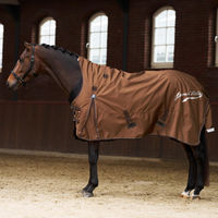 Produktbild von Wasserdichte Pferde-Outdoordecke aus 1200D Ripstop-Nylon in Bronze Grösse 165 cm