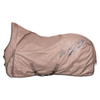 Produktbild von Wasserdichte Pferde-Outdoordecke aus 600D Polyester in Cappuccino Größe 135