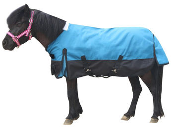 Wasserdichte Pony Regendecke aus 1200D Material ohne Füllung – Bild 1 von 1